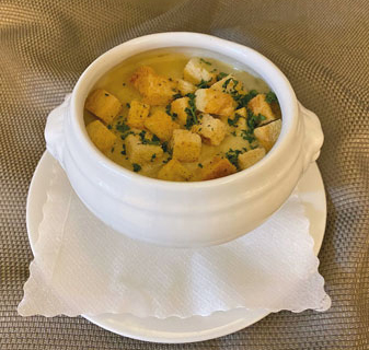 Kartoffelcremesuppe
